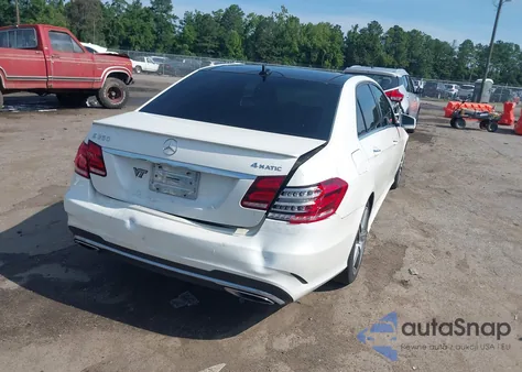 2014 Mercedes-Benz E 350 4Matic z USA, uszkodzony, nr VIN WDDHF8JB8EA938612